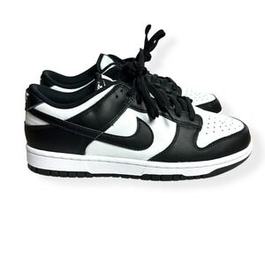 Nike‎ Dunk Low Retro White Black Panda DD1503-101 Womens New Size 9.5